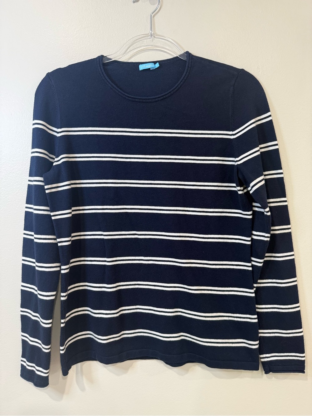 ⚓️ J.McLaughlin Poet Stripe Crew Neck Long Sleeve Sweater ⚓️